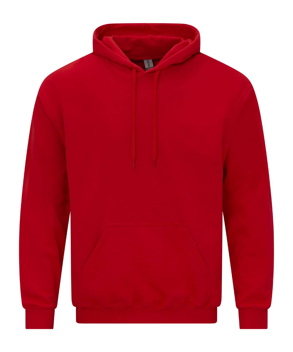 Red* - Softstyle™ midweight fleece adult hoodie