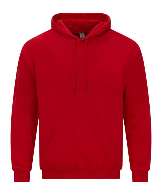 Red* - Softstyle™ midweight fleece adult hoodie