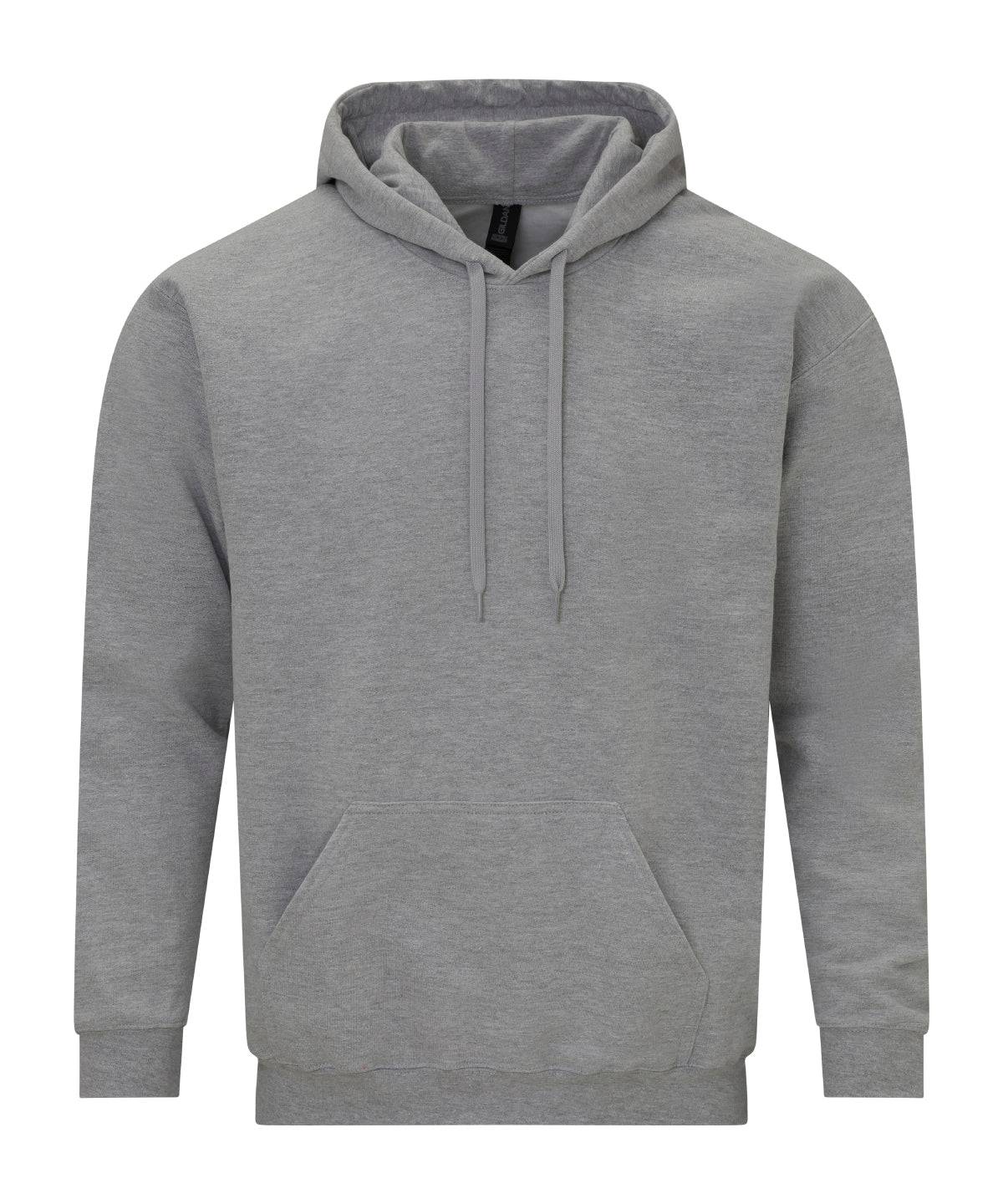 Ringspun Sport Grey* - Softstyle™ midweight fleece adult hoodie