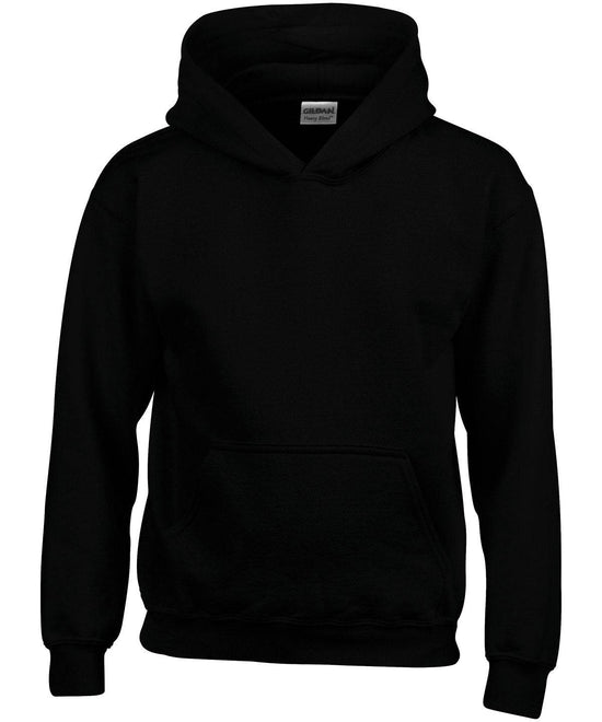 Black - Heavy Blend™ youth hooded sweatshirt