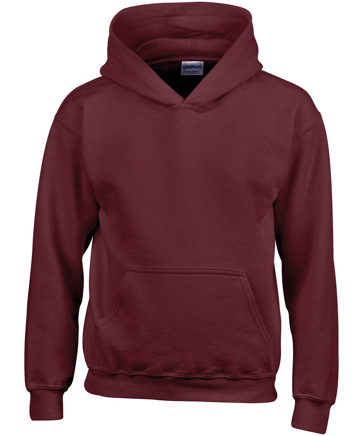 Maroon - Heavy Blend™ youth hooded sweatshirt