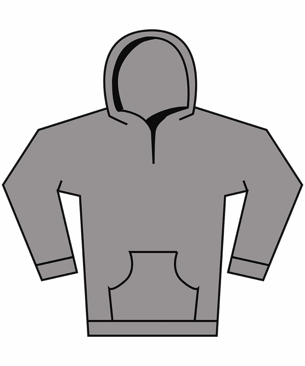 Ringspun Sport Grey - Softstyle™ midweight fleece youth hoodie