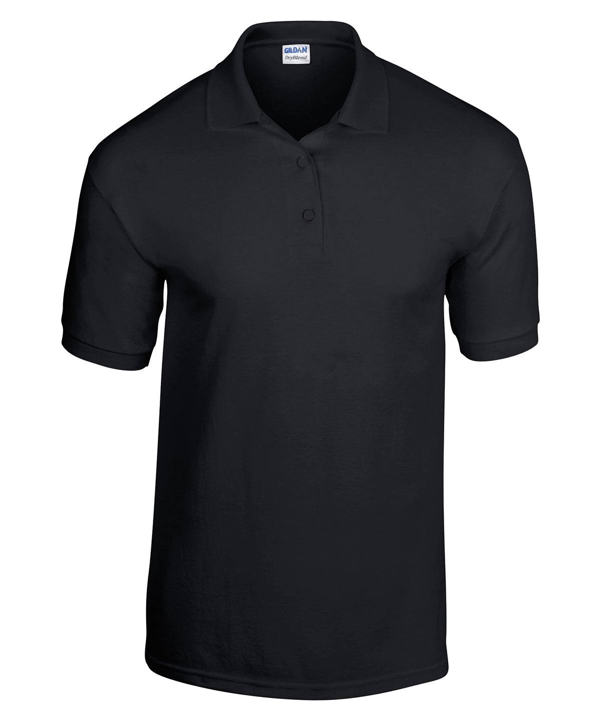 Black - DryBlend® Jersey knit polo