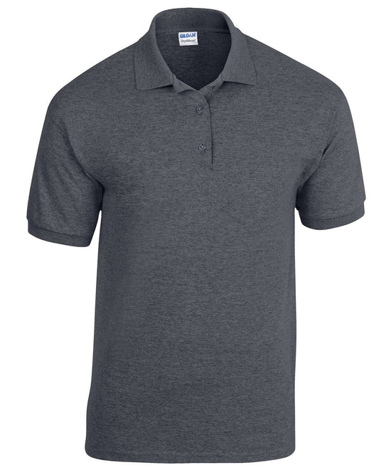 Dark Heather - DryBlend® Jersey knit polo