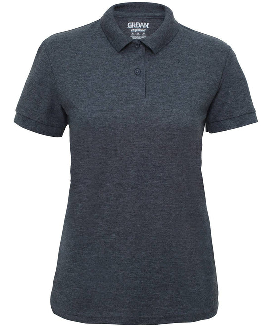 Dark Heather - Women's DryBlend® double piqué sport shirt
