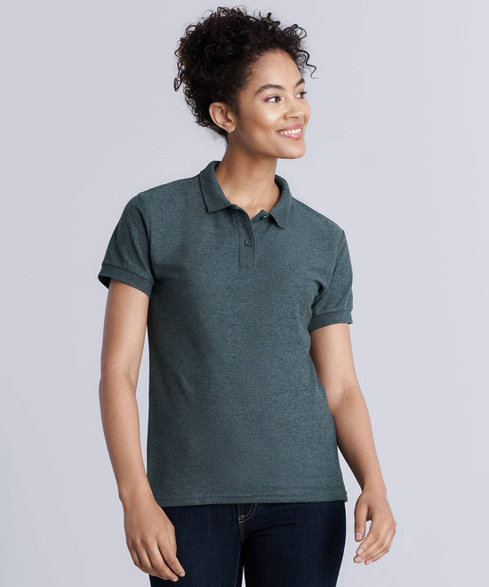 Dark Heather - Women's DryBlend® double piqué sport shirt