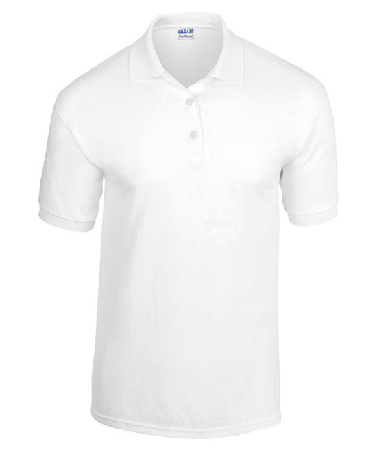 White - DryBlend® Jersey knit polo