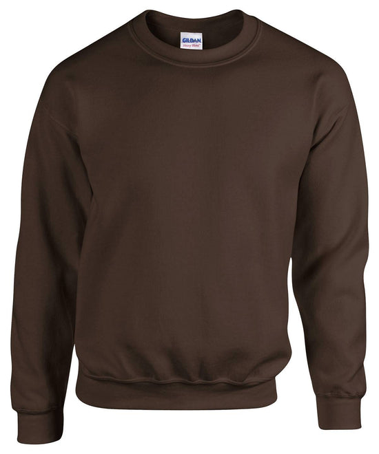 Dark Chocolate* - Heavy Blend™ adult crew neck sweatshirt