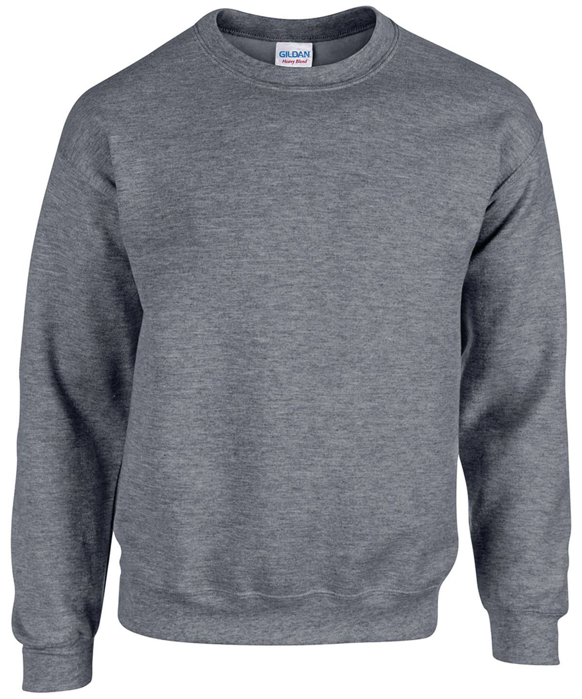 Graphite Heather* - Heavy Blend™ adult crew neck sweatshirt