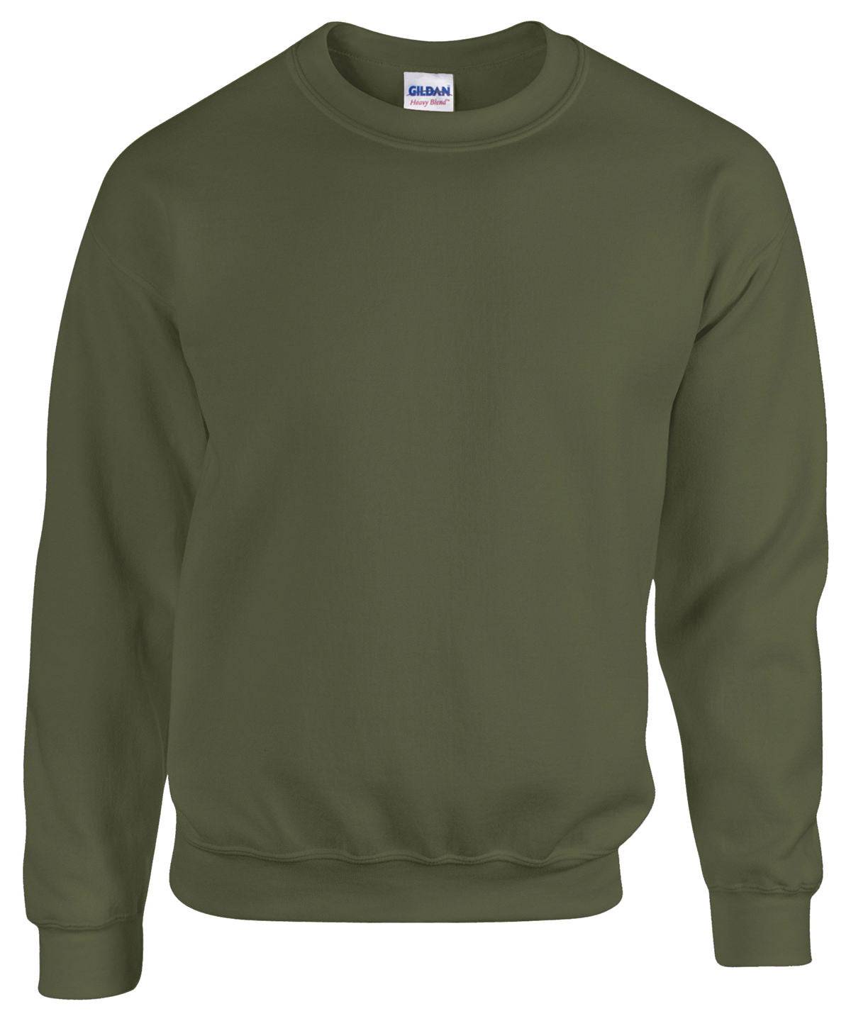 Military Green - Heavy Blend™ adult crew neck sweatshirt