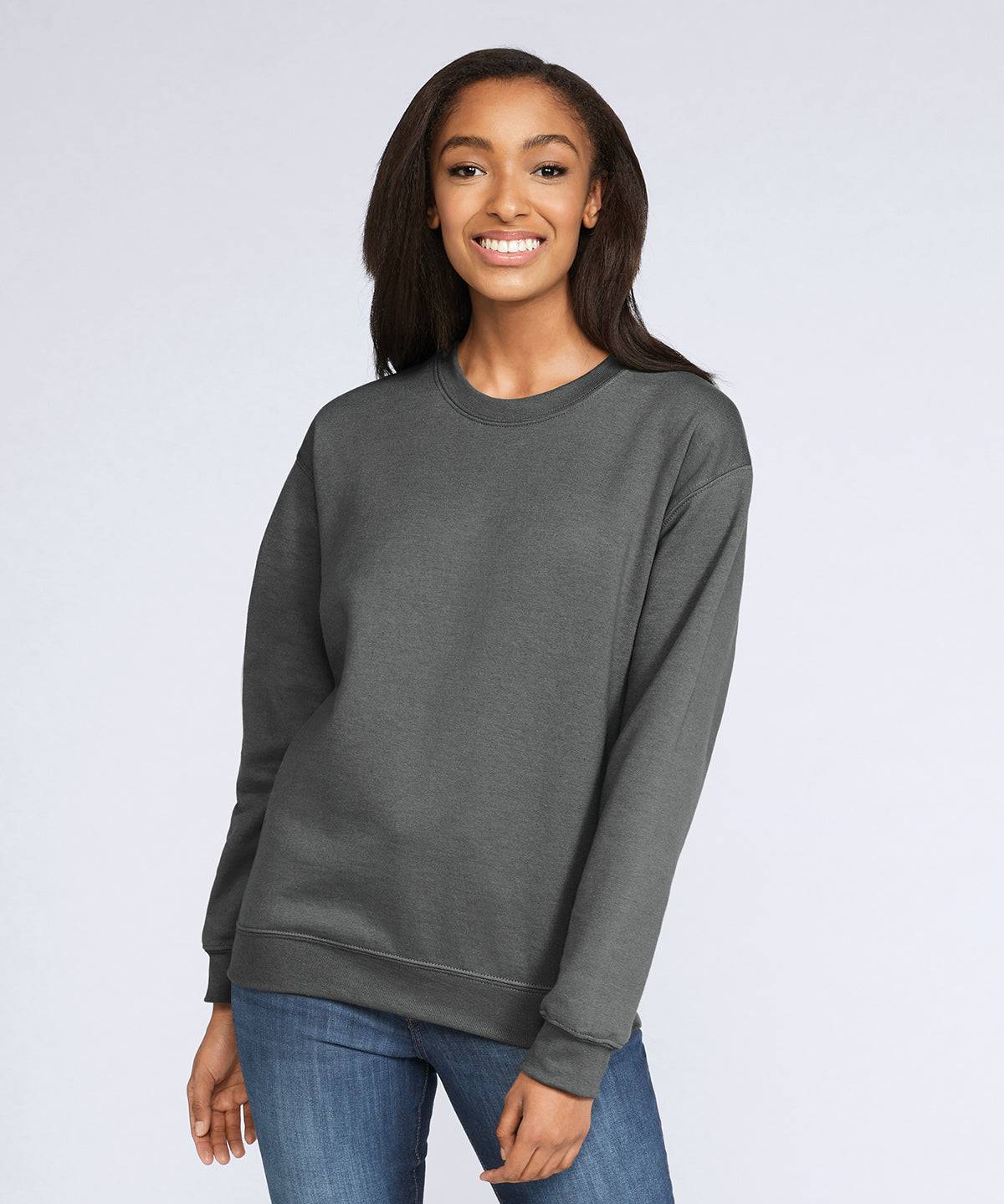 Paragon - Softstyle™ midweight fleece adult crew neck - Garment Supplies ¦ Embroidery & Print Services