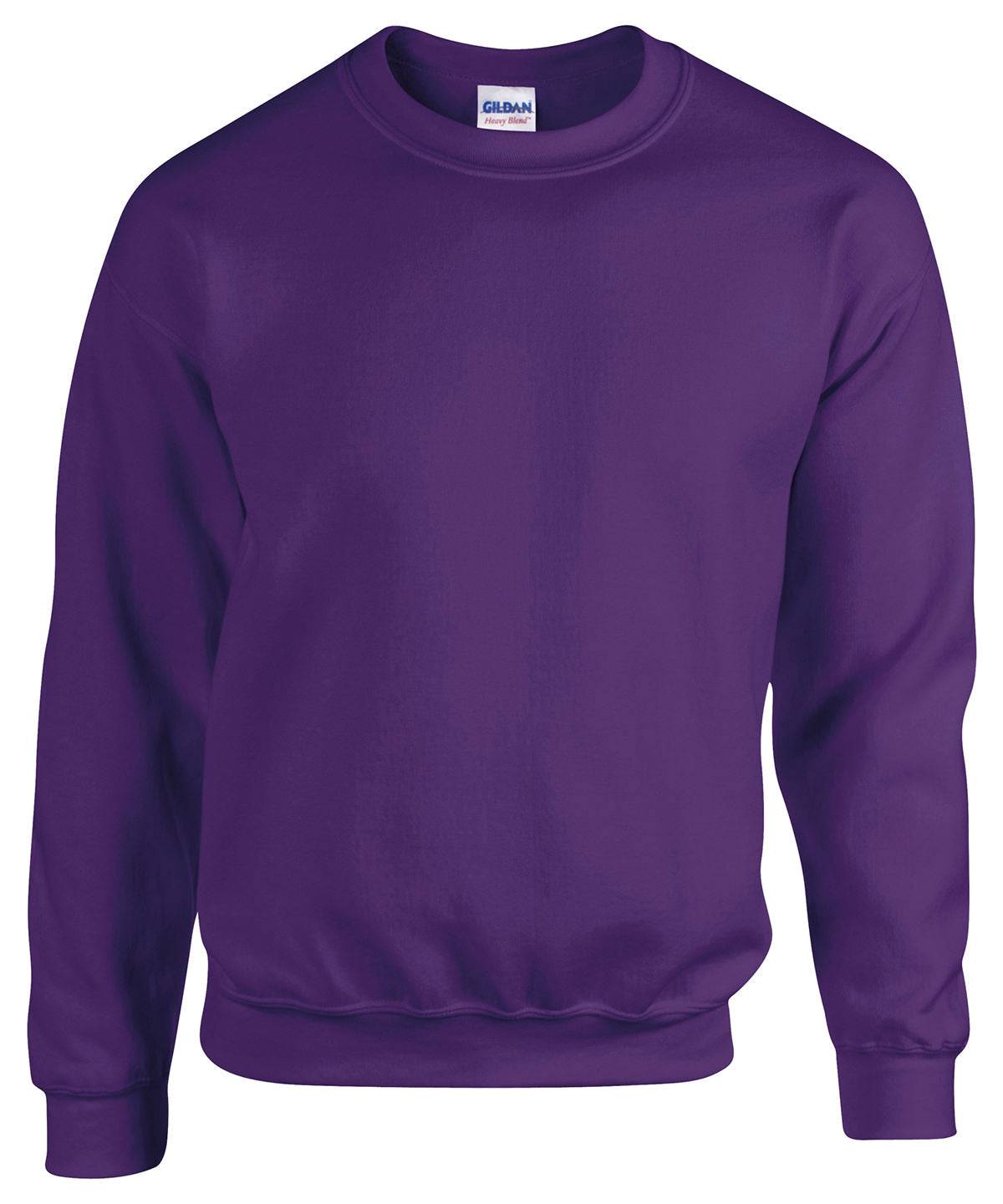 Purple* - Heavy Blend™ adult crew neck sweatshirt