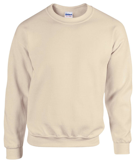 Sand* - Heavy Blend™ adult crew neck sweatshirt