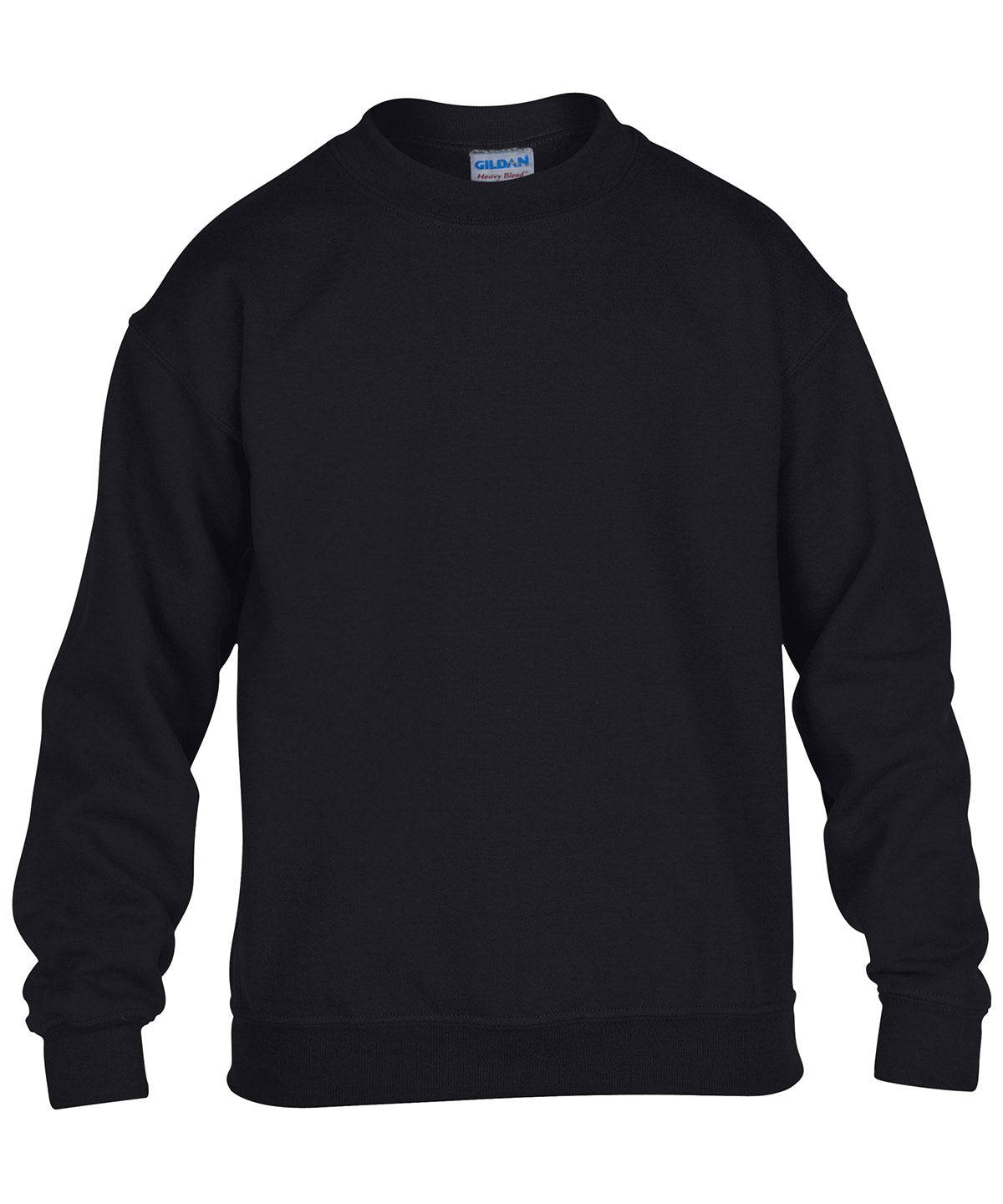 Black - Heavy Blend™ youth crew neck sweatshirt