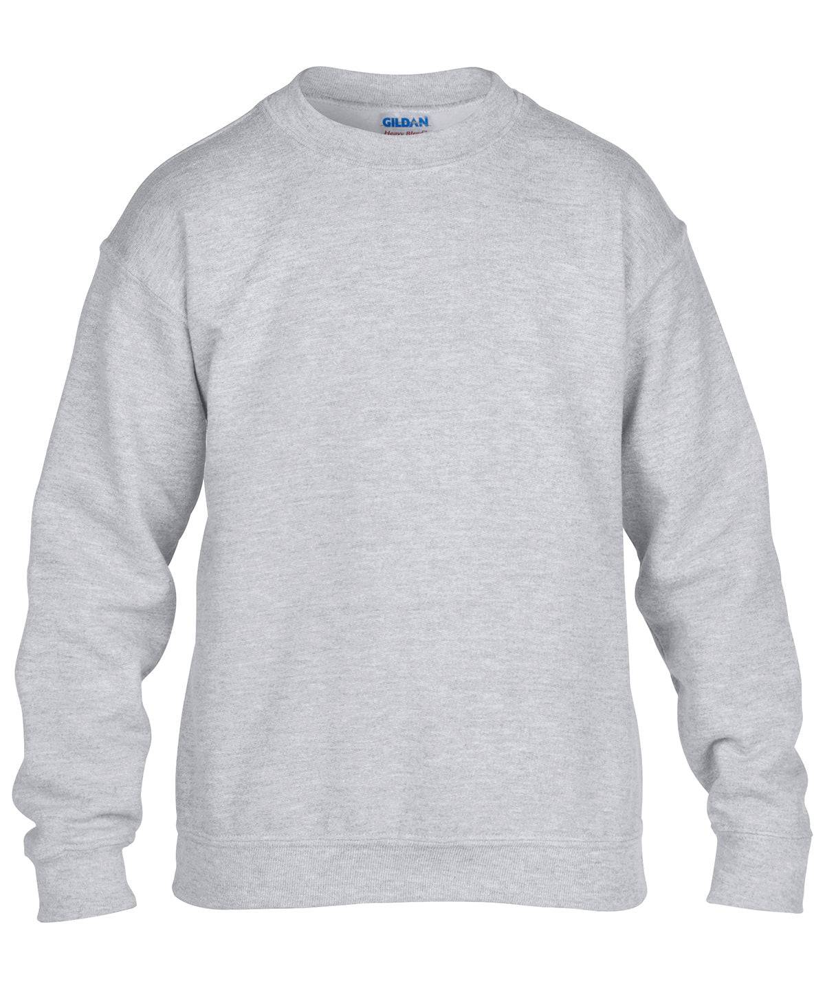 Sport Grey - Heavy Blend™ youth crew neck sweatshirt