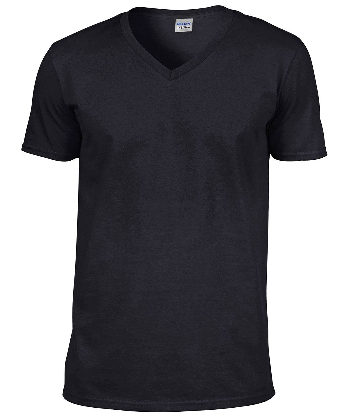 Black* - Softstyle™ v-neck t-shirt