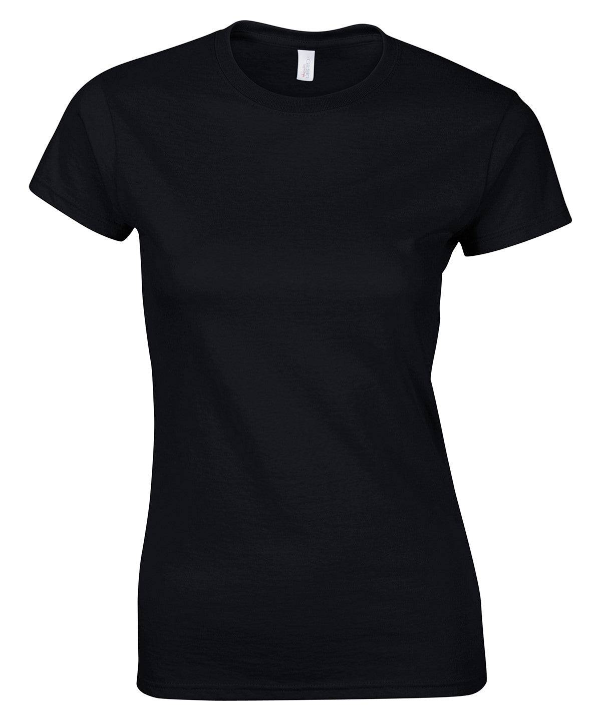 Schwarz - Softstyle™ ringgesponnenes Damen-T-Shirt