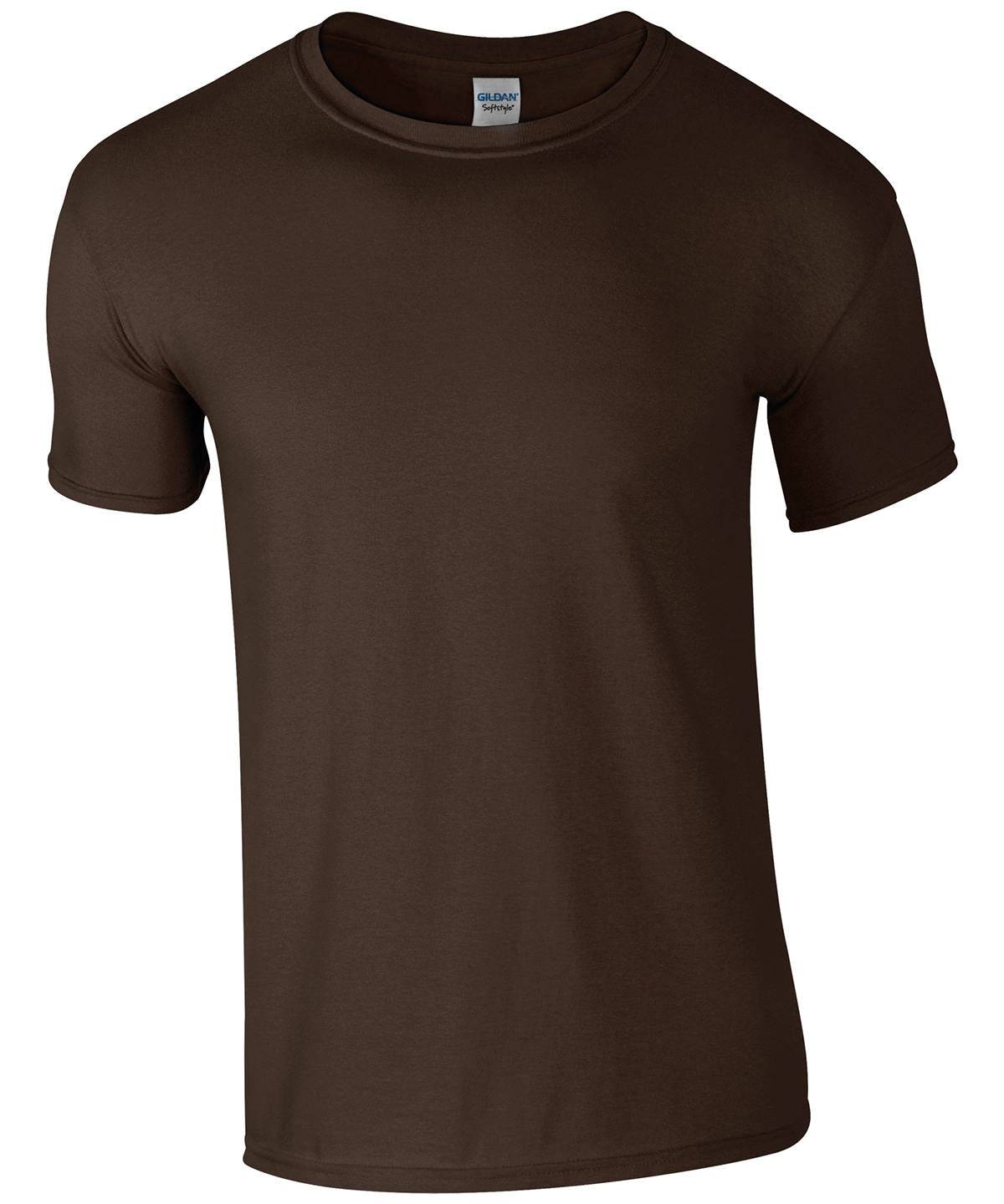 Dark Chocolate* - Softstyle™ adult ringspun t-shirt