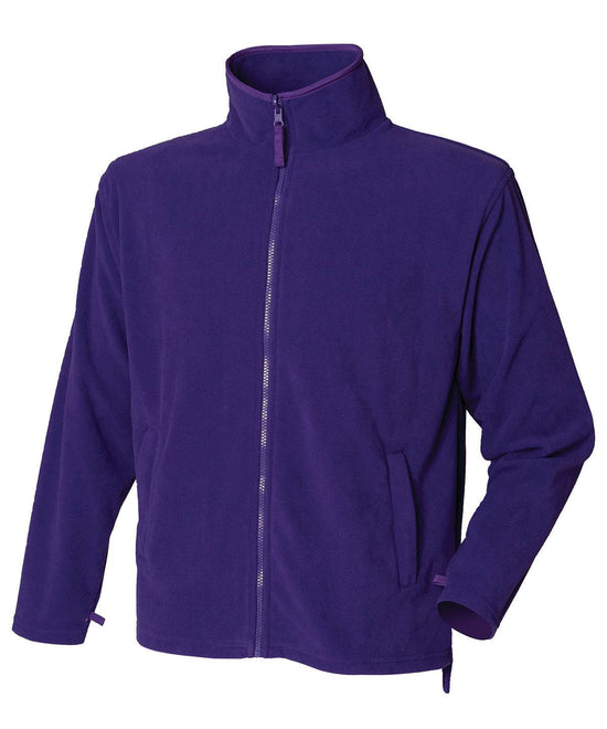 Purple - Microfleece jacket