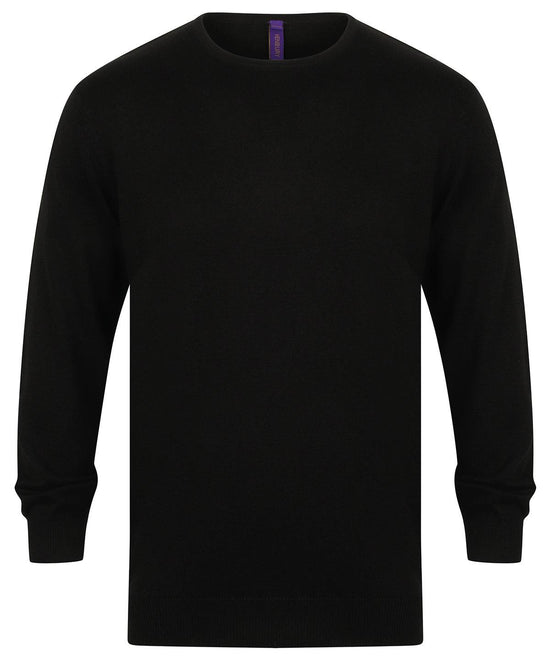 Black - Crew neck jumper