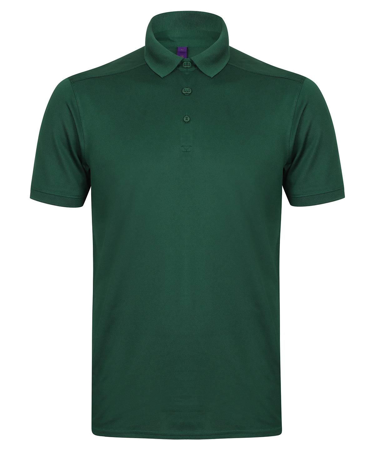 Bottle - Stretch polo shirt with wicking finish (slim fit)