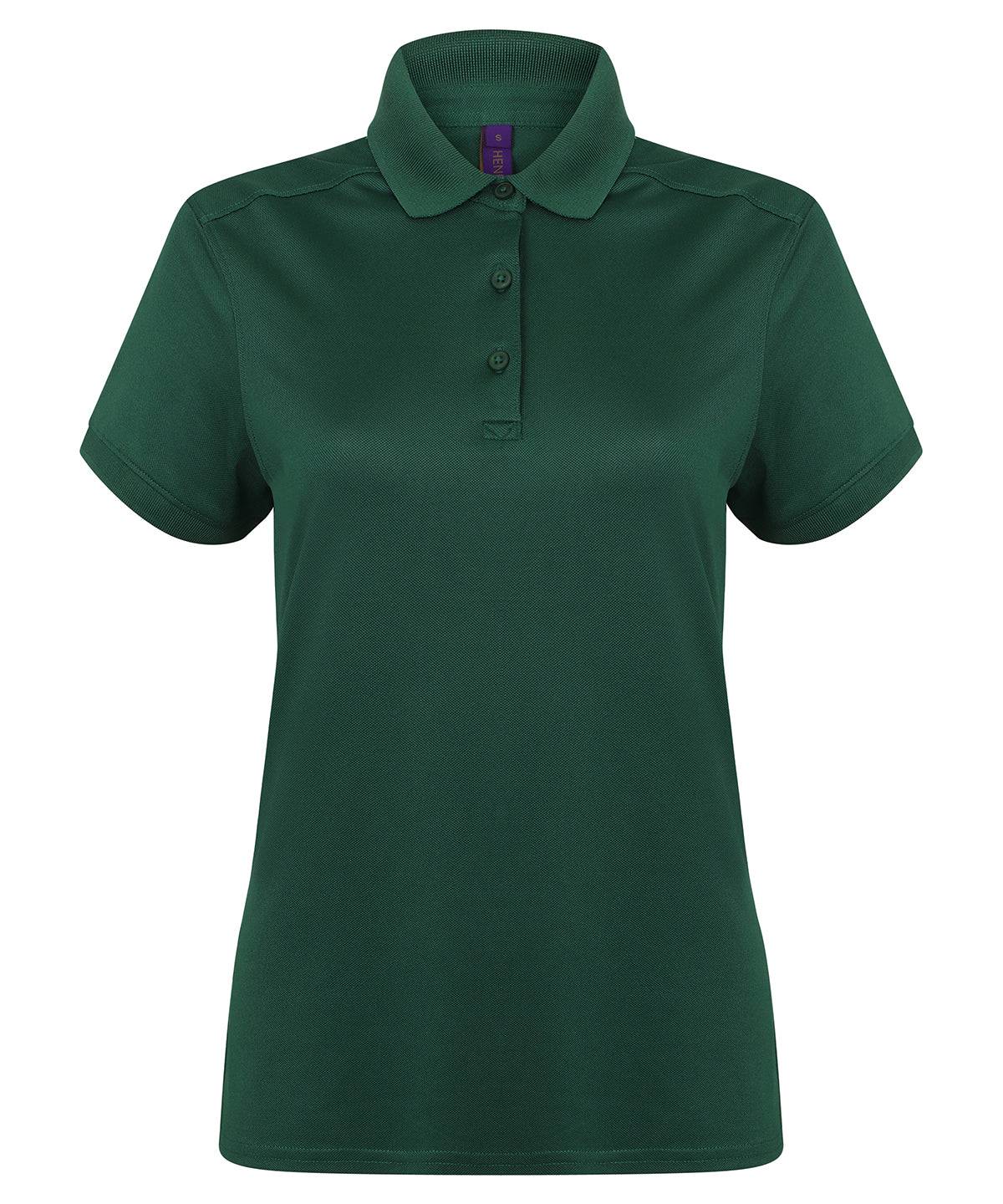 Bottle - Women's stretch polo shirt with wicking finish (slim fit)