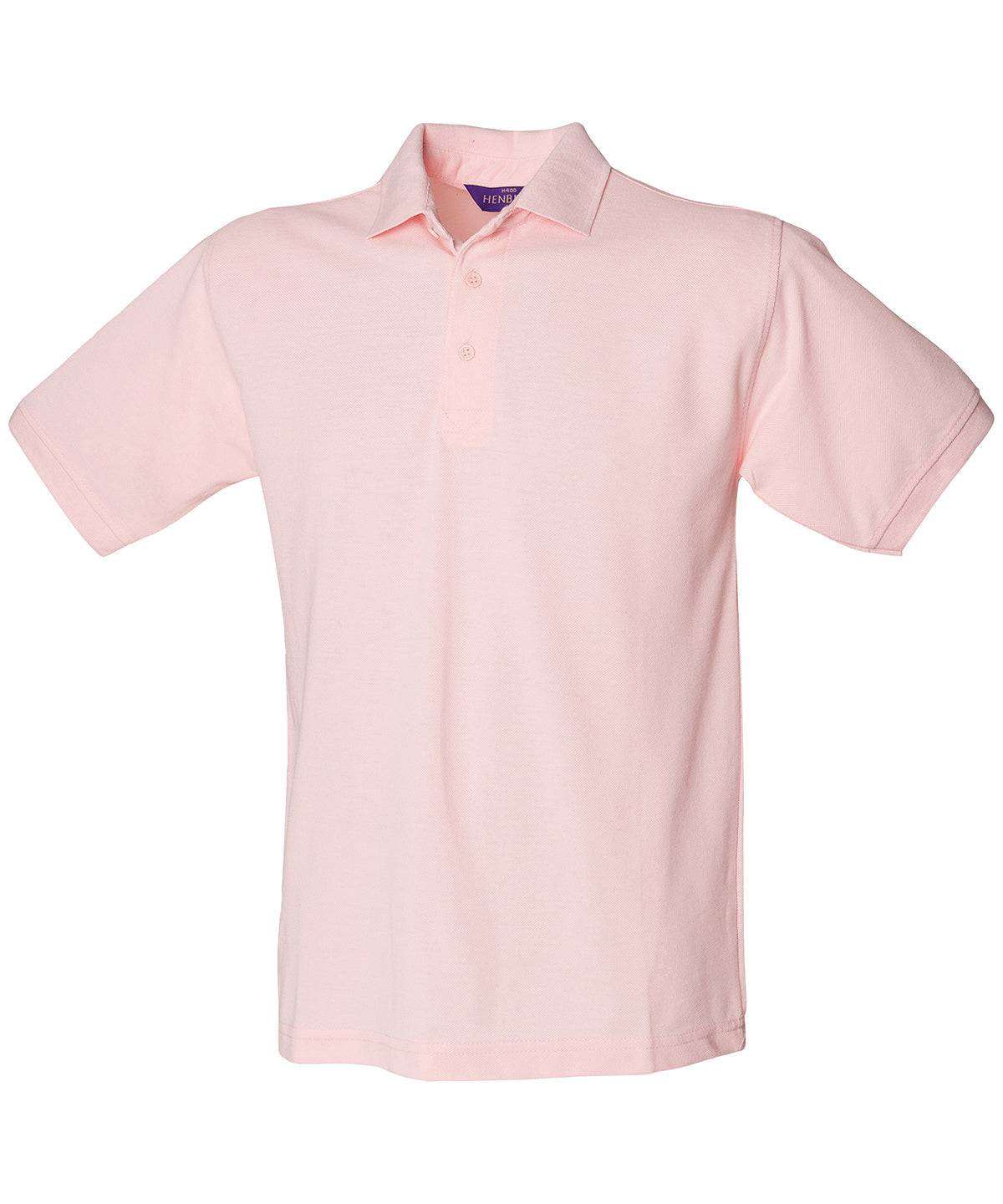 Pink - 65/35 Classic piqué polo shirt