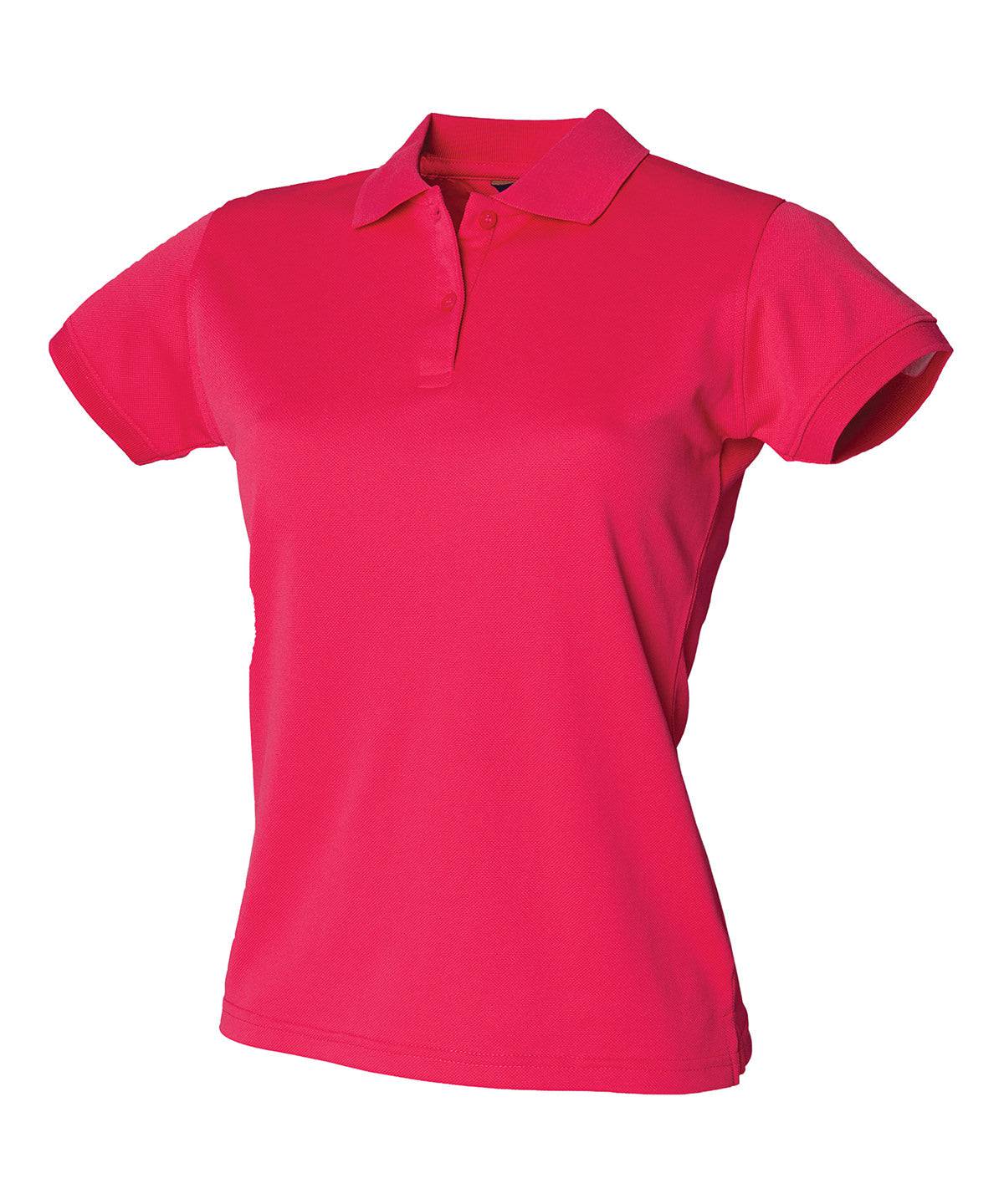 Bright Pink - Women's Coolplus® polo shirt