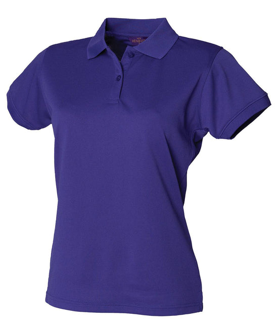 Bright Purple - Women's Coolplus® polo shirt