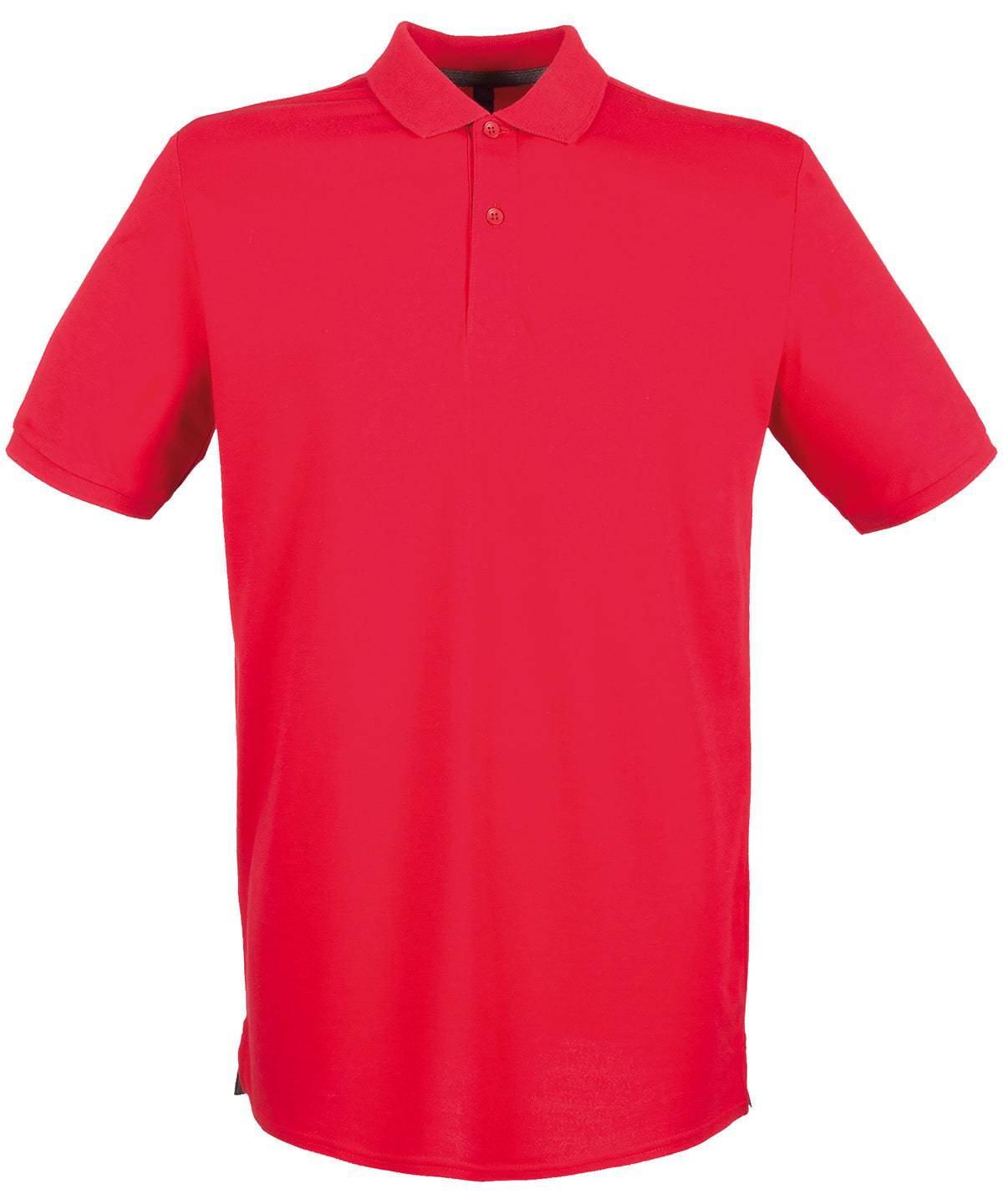 Classic Red* - Micro-fine piqué polo shirt