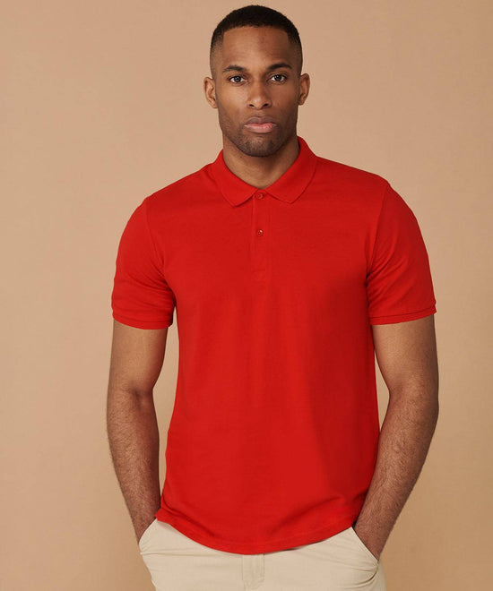 Classic Red* - Micro-fine piqué polo shirt