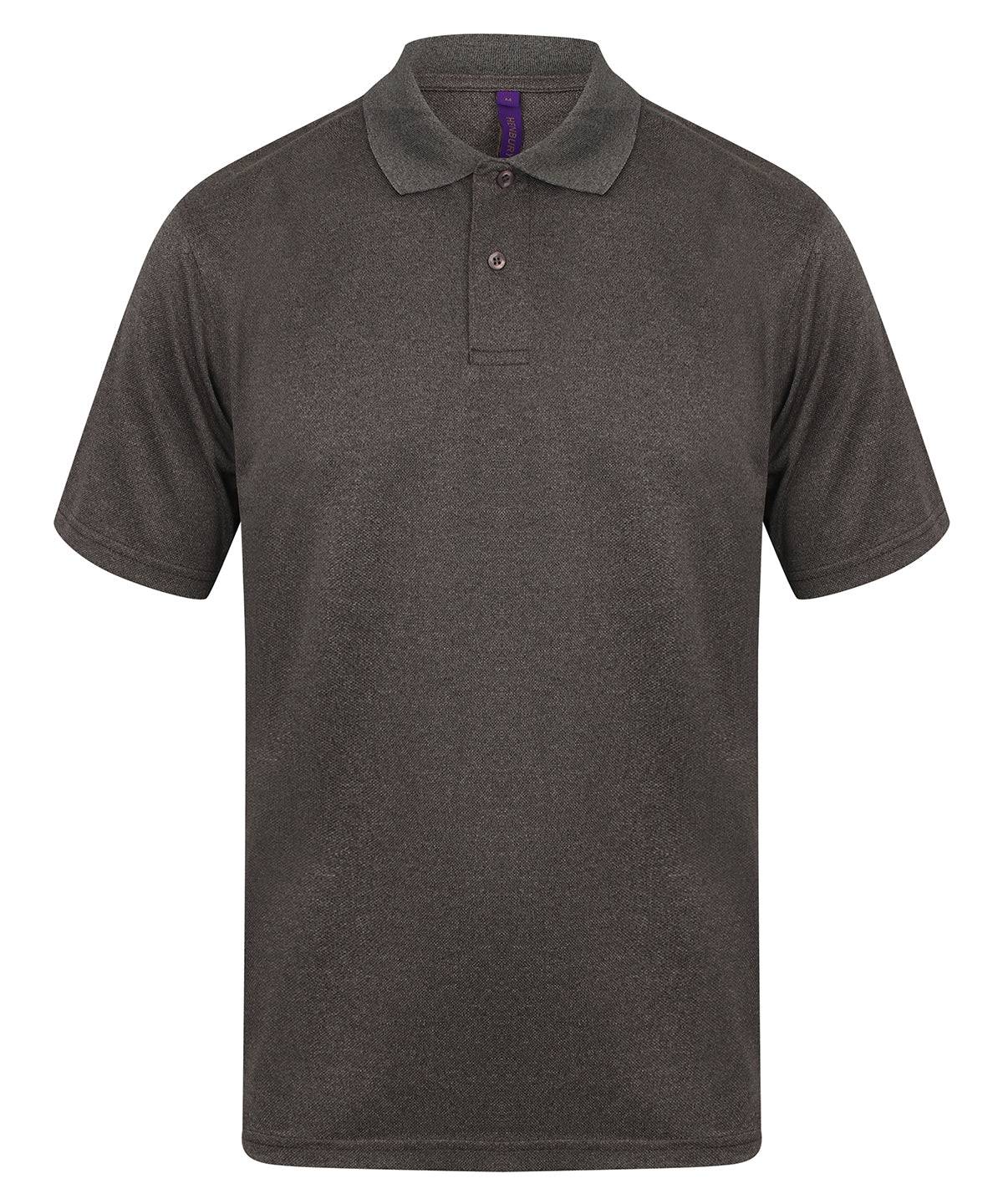 Heather Charcoal - Coolplus® polo shirt