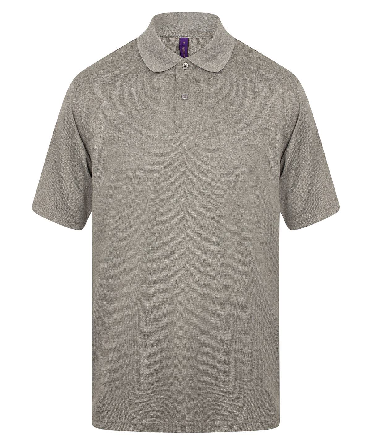 Heather Grey - Coolplus® polo shirt