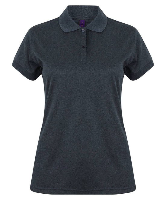 Heather Navy - Women's Coolplus® polo shirt