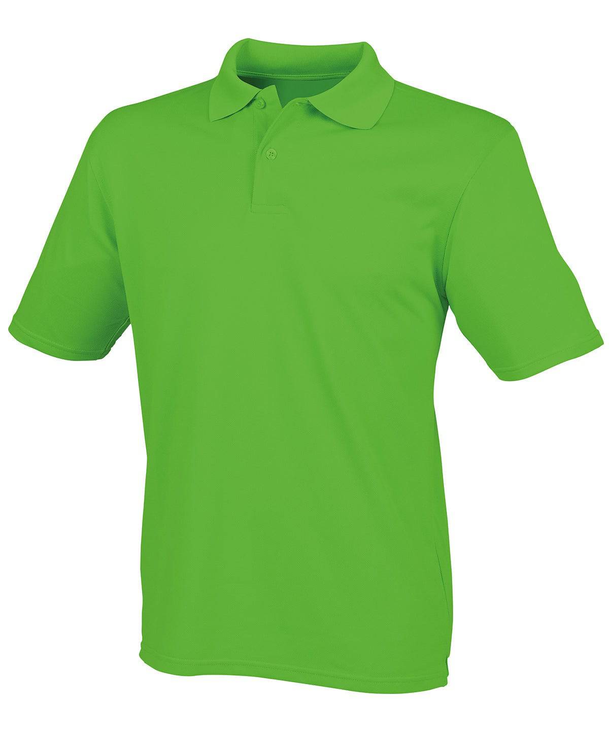 Lime Green - Coolplus® polo shirt