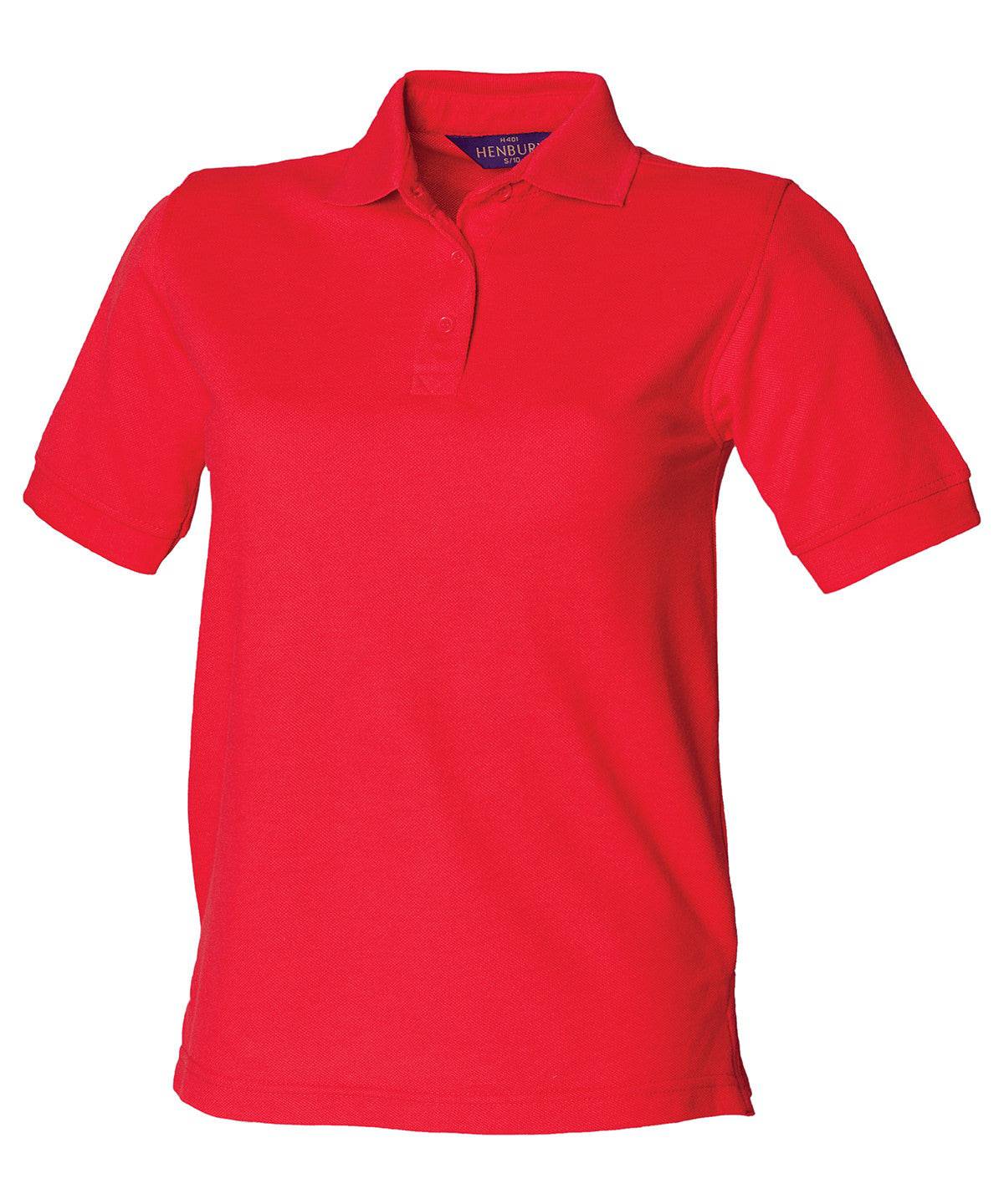 Red - Women's 65/35 polo shirt