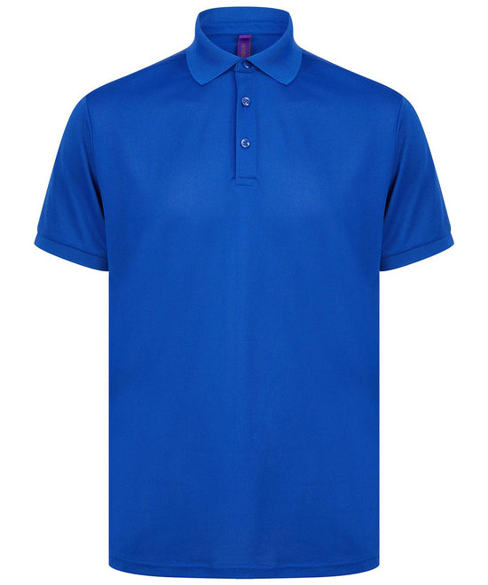 Royal - Recycled polyester polo shirt