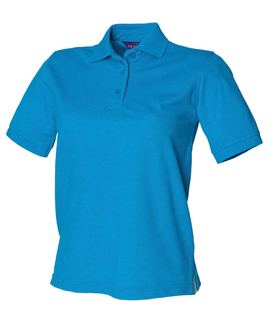 Sapphire Blue - Women's 65/35 polo shirt