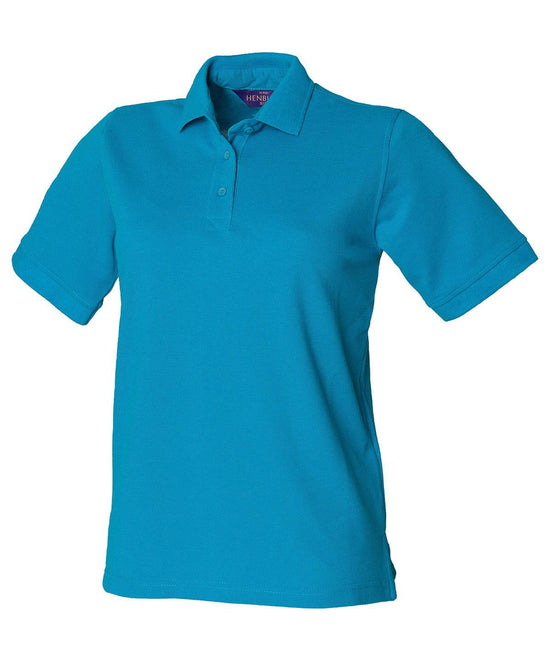 Turquoise - Women's 65/35 polo shirt