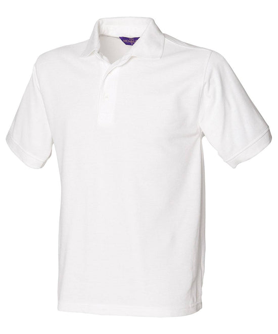 White*† - 65/35 Classic piqué polo shirt