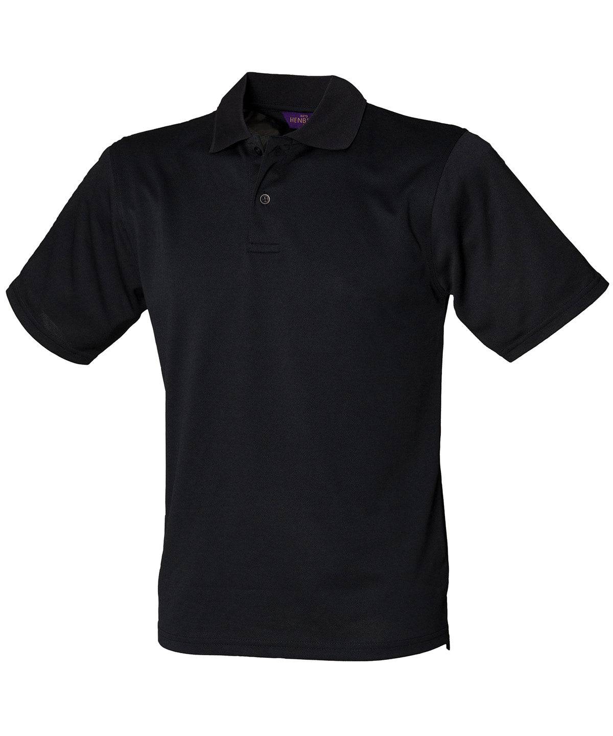 Black*† - Coolplus® polo shirt