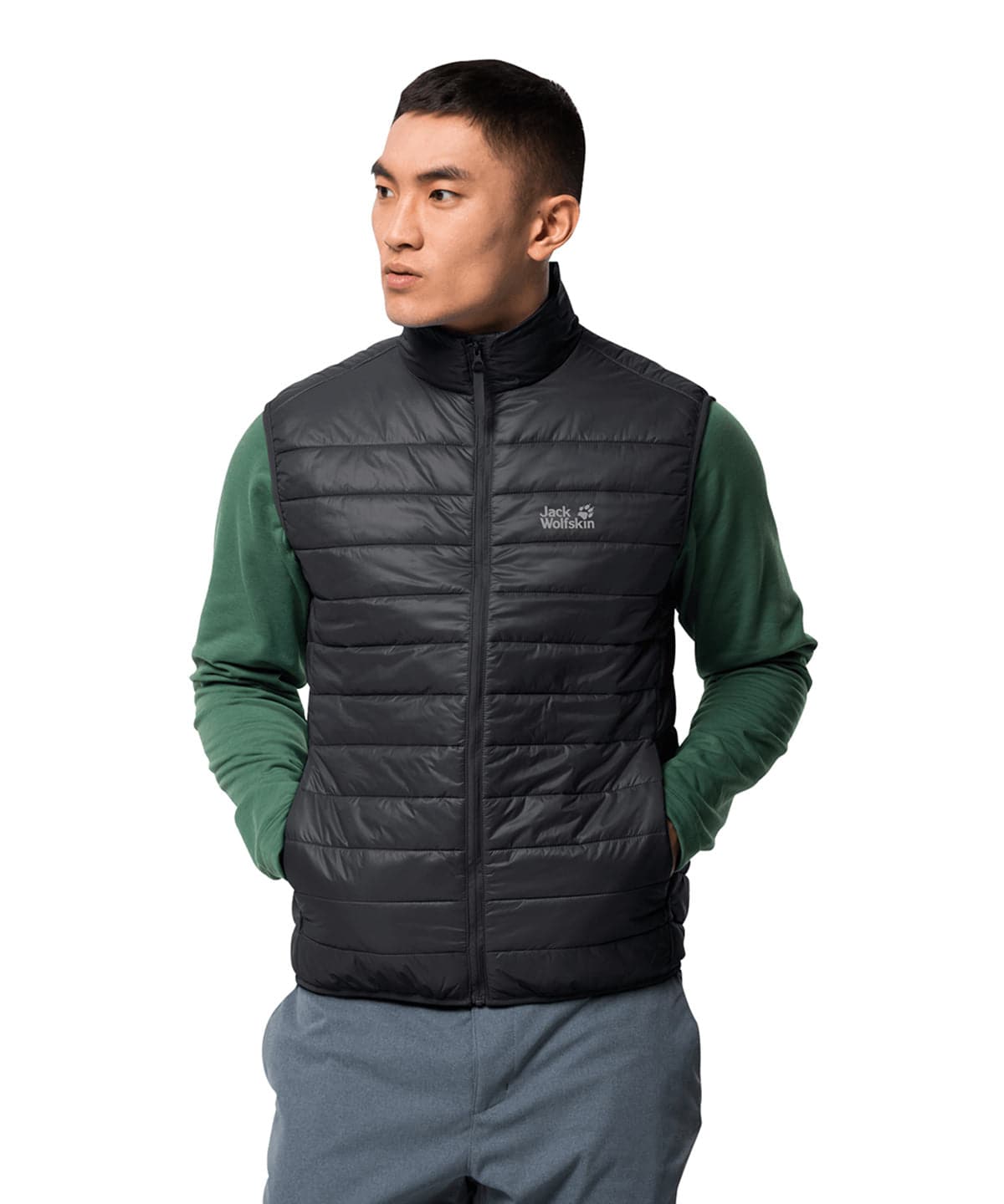 Blue Pacific - Packable padded vest (OL)