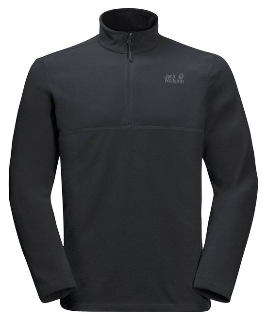 Black - Quarter-zip fleece (OL)