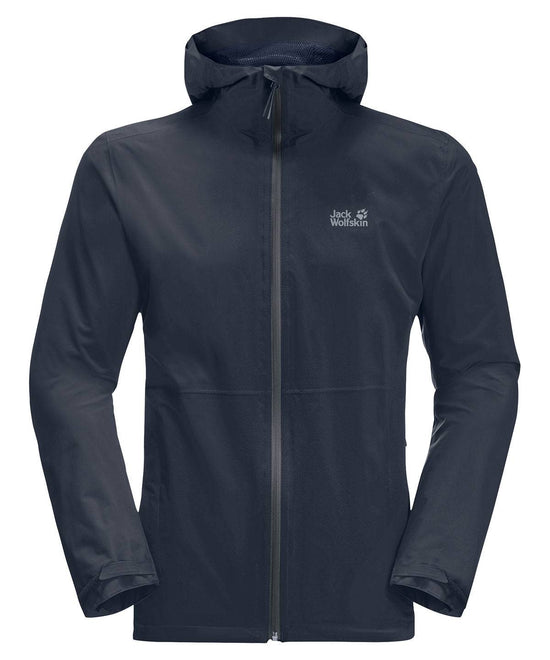 Night Blue - Packable waterproof jacket (OL)