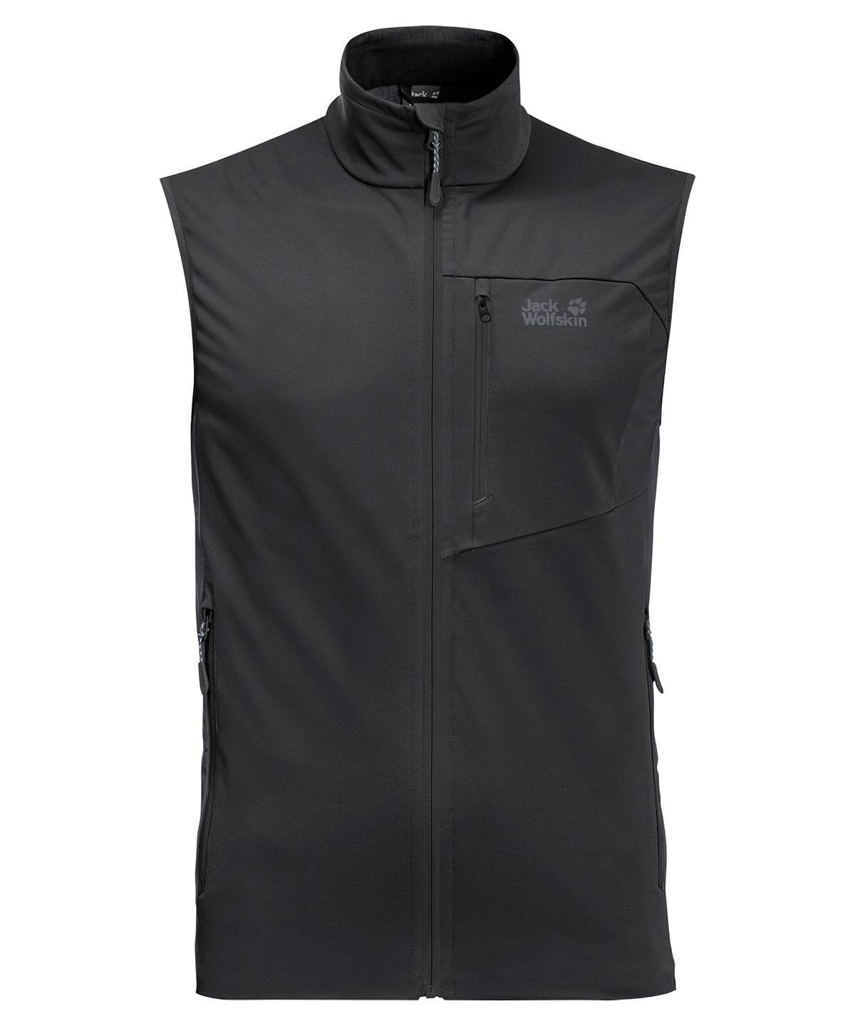 Black - Softshell vest (OL)