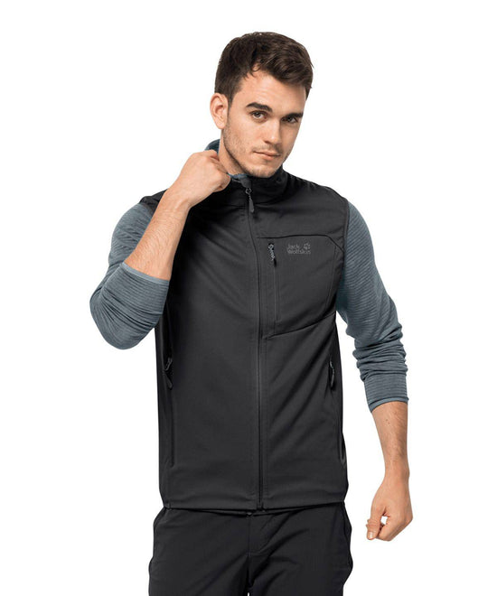 Black - Softshell vest (OL)