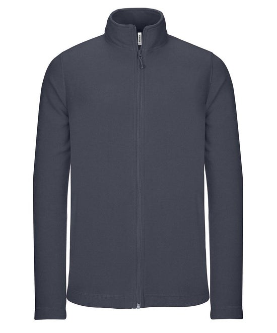 Convoy Grey - Full-zip microfleece jacket