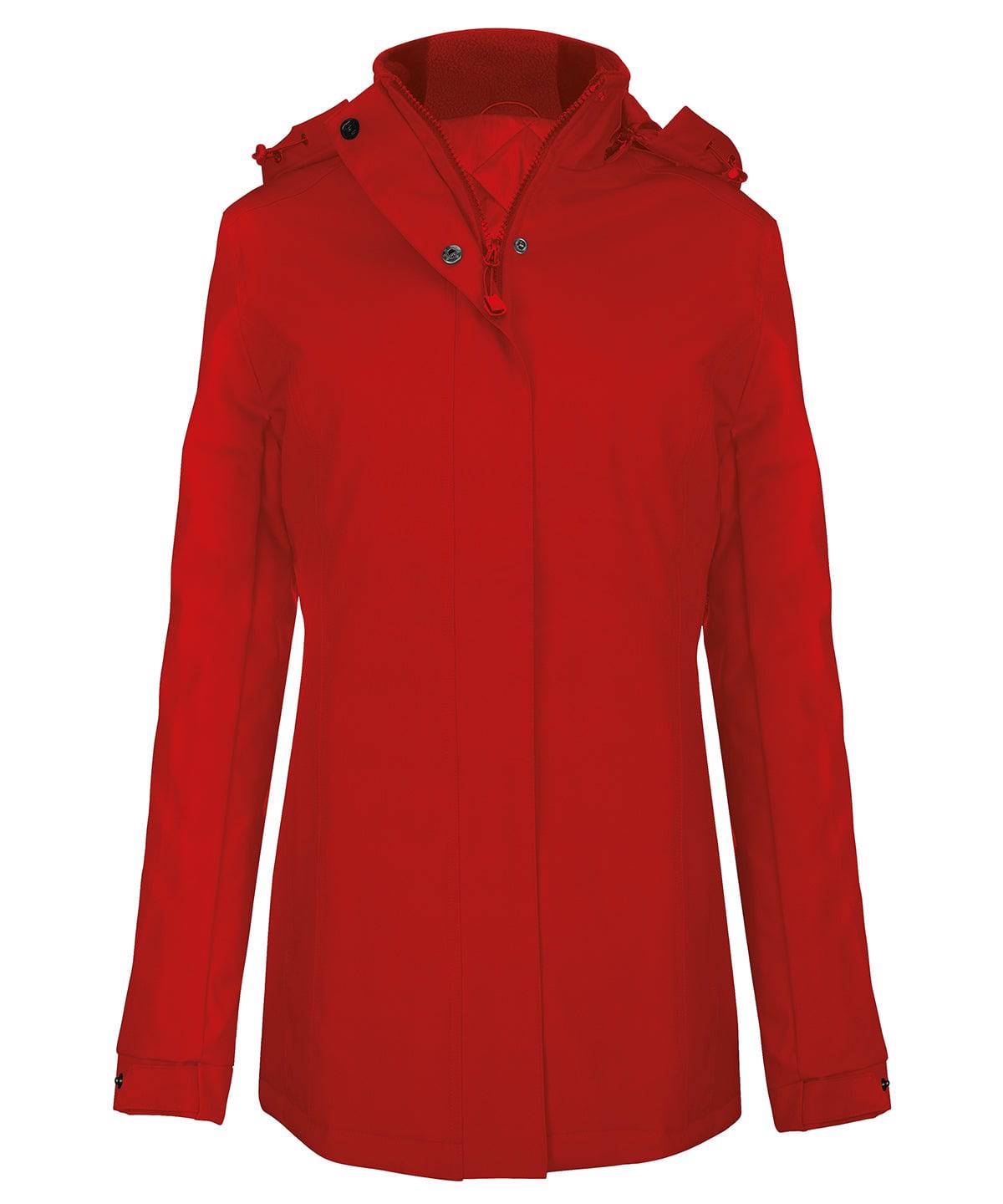 Red - Ladies' parka