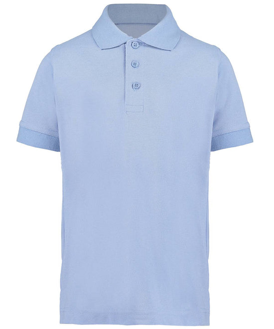 Light Blue - Klassic polo kids with Superwash® 60°C (classic fit)