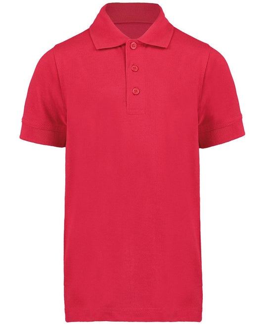 Red - Klassic polo kids with Superwash® 60°C (classic fit)